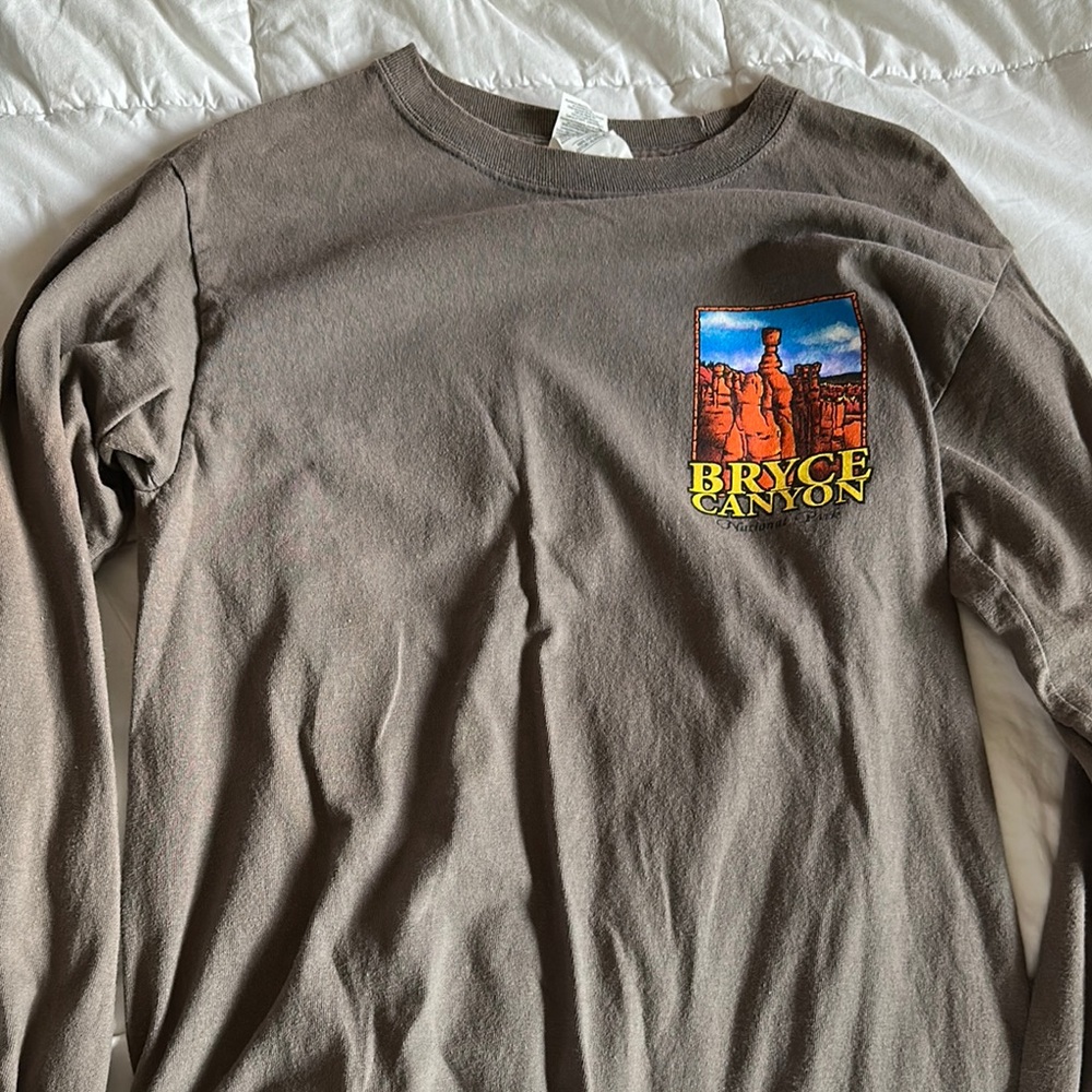 Brown Long Sleeve Shirt